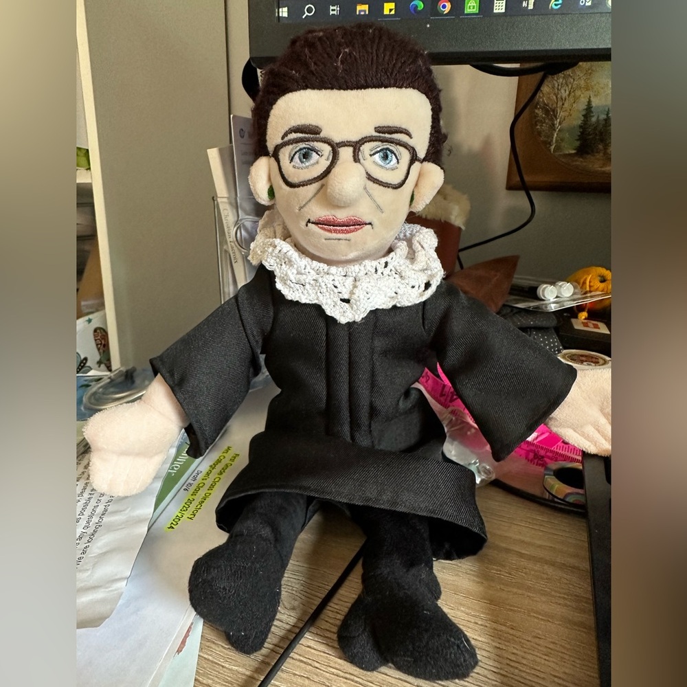 Ruth Bader Ginsberg doll play condition doll